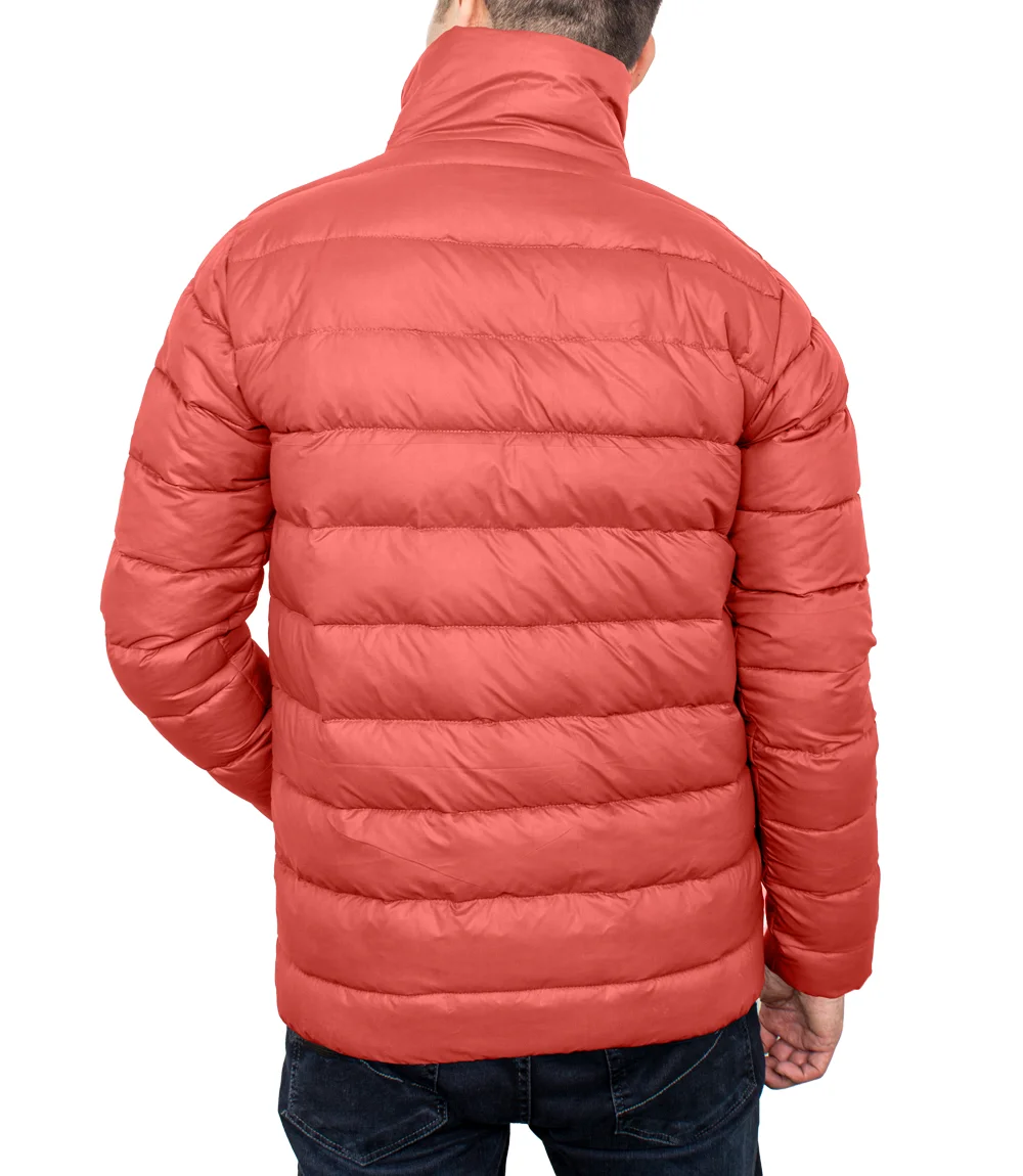 Men's Premium Rust Puffer Jacket