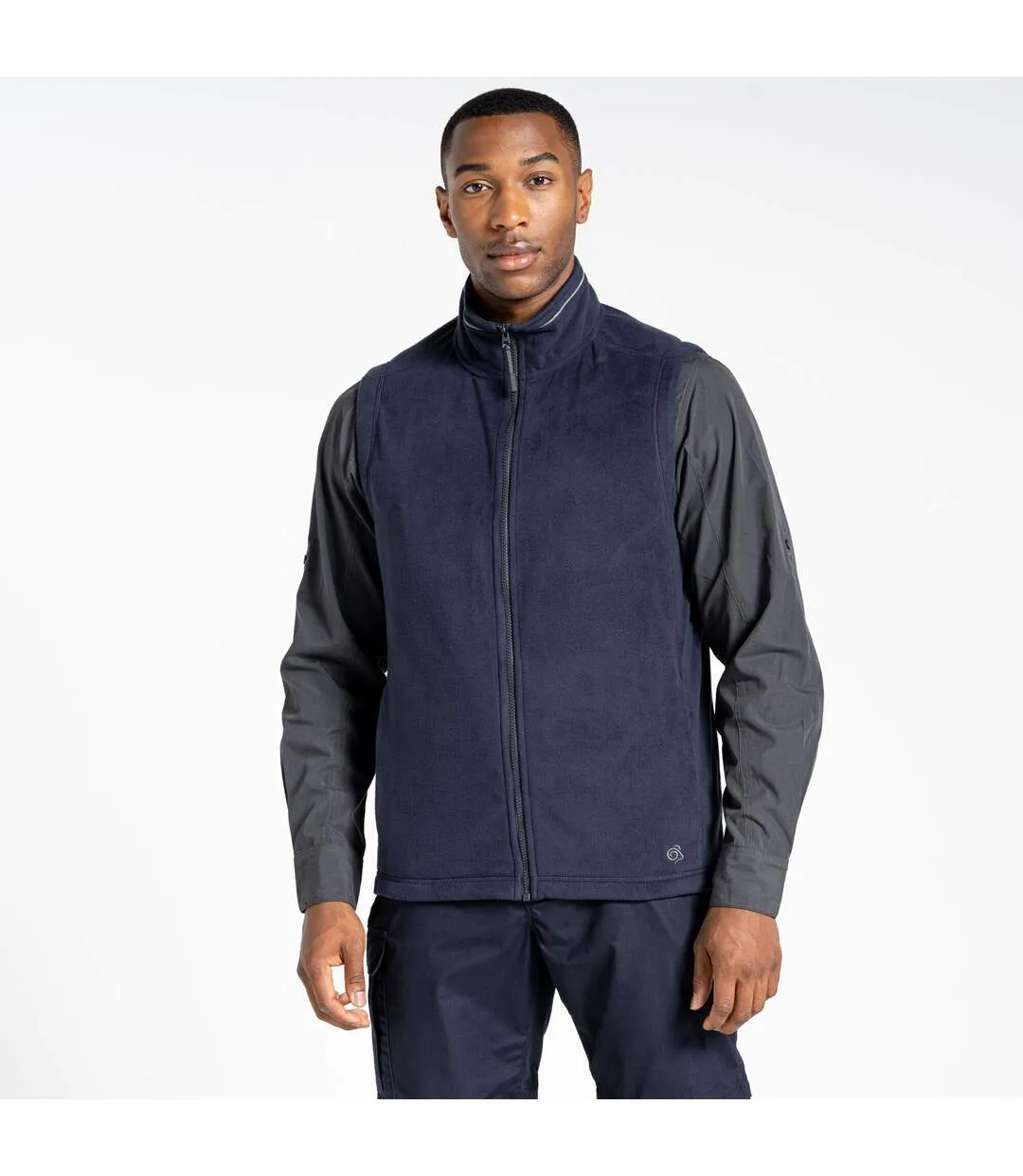 Mens expert corey fleece gilet navy Craghoppers