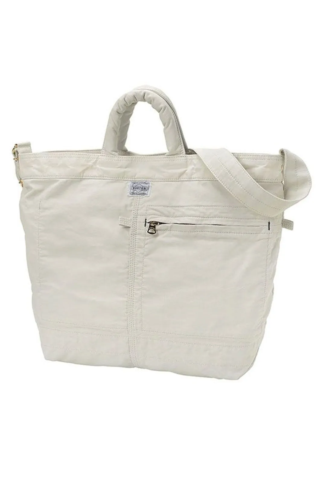 Mile 2Way Tote Bag (S) - White