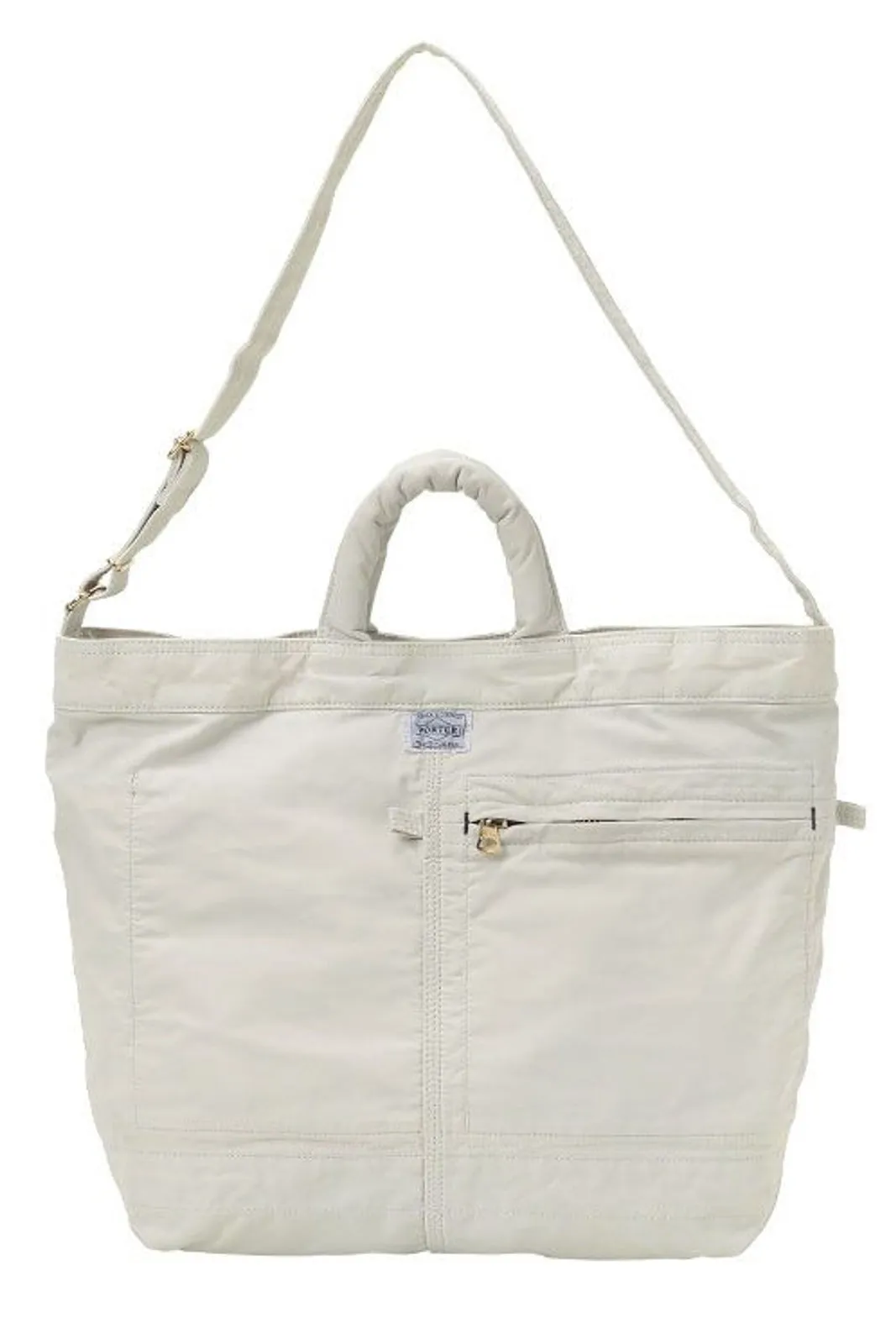 Mile 2Way Tote Bag (S) - White