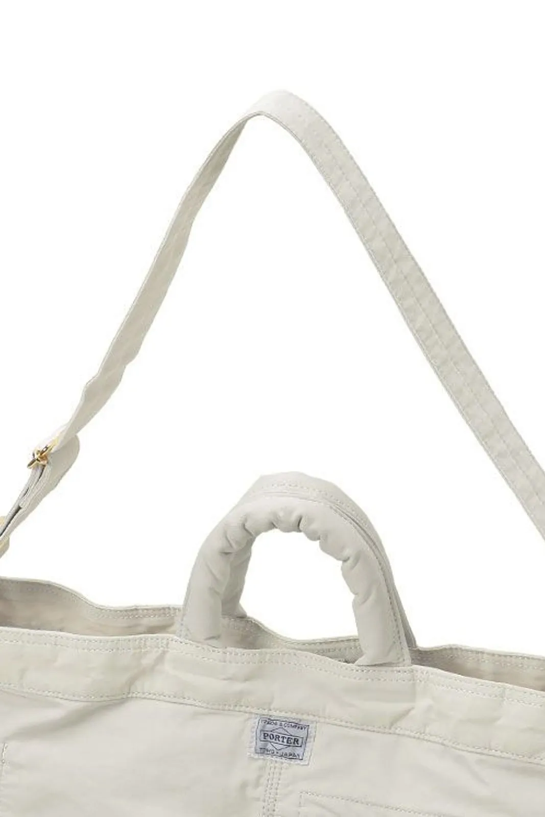 Mile 2Way Tote Bag (S) - White