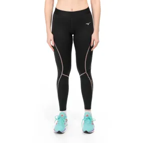 Mizuno Black/Apricot Blush Merino Wool Leggings