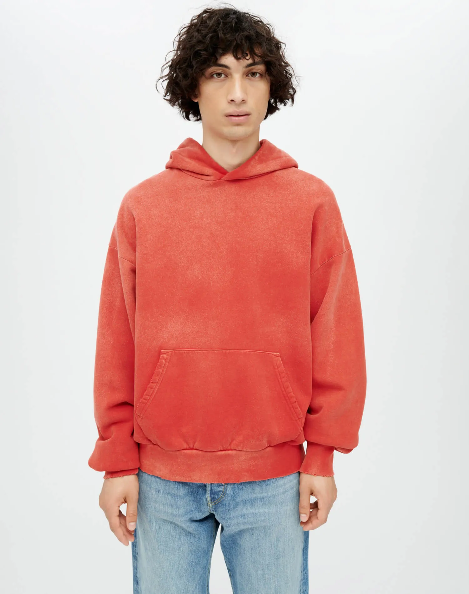 Modern Hoodie - Sun Faded Red