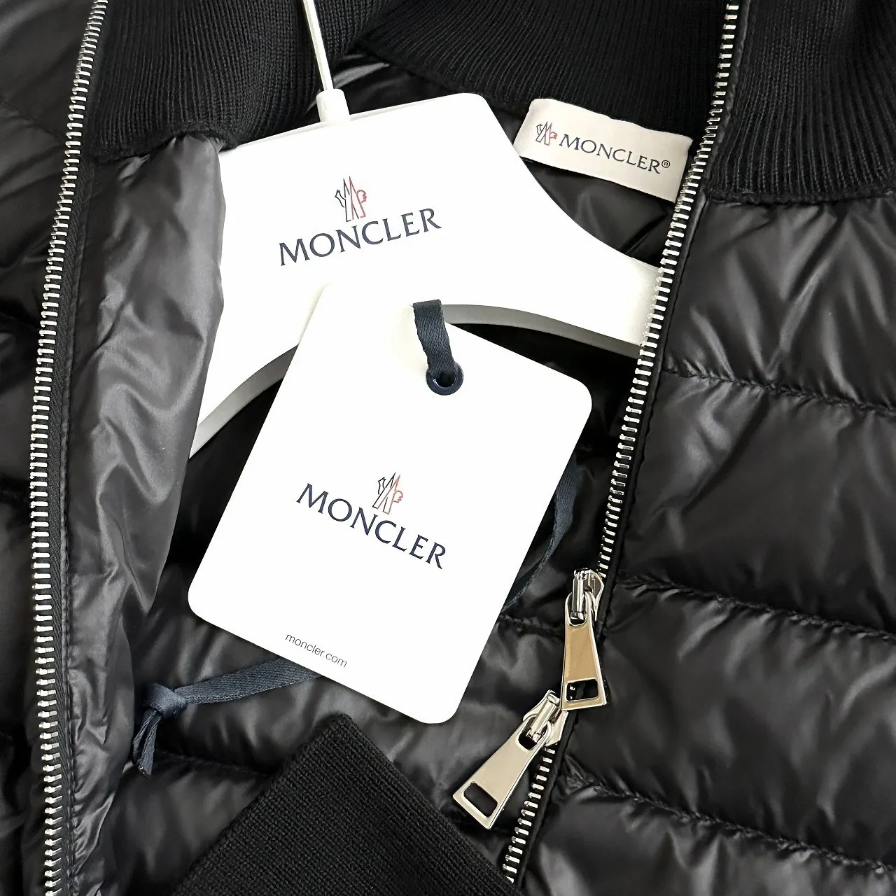 Moncler logo cardigans