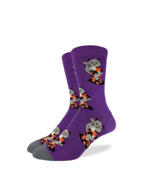 Morning Coffee Cat Sock - Buy Online Now!