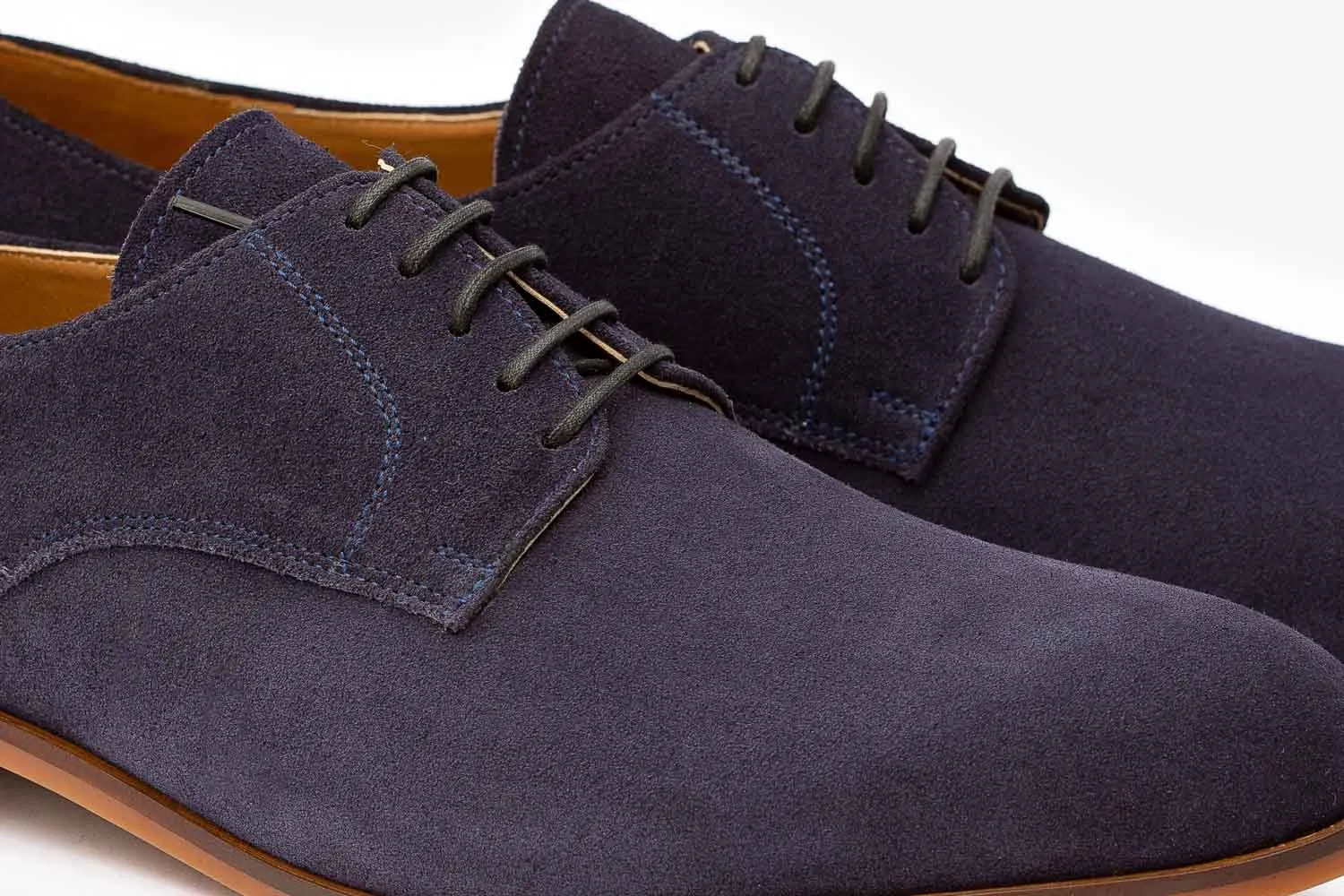 Navy Suede Derby - Search Result: Classic Navy Suede Derby Shoes | Top Quality Collection