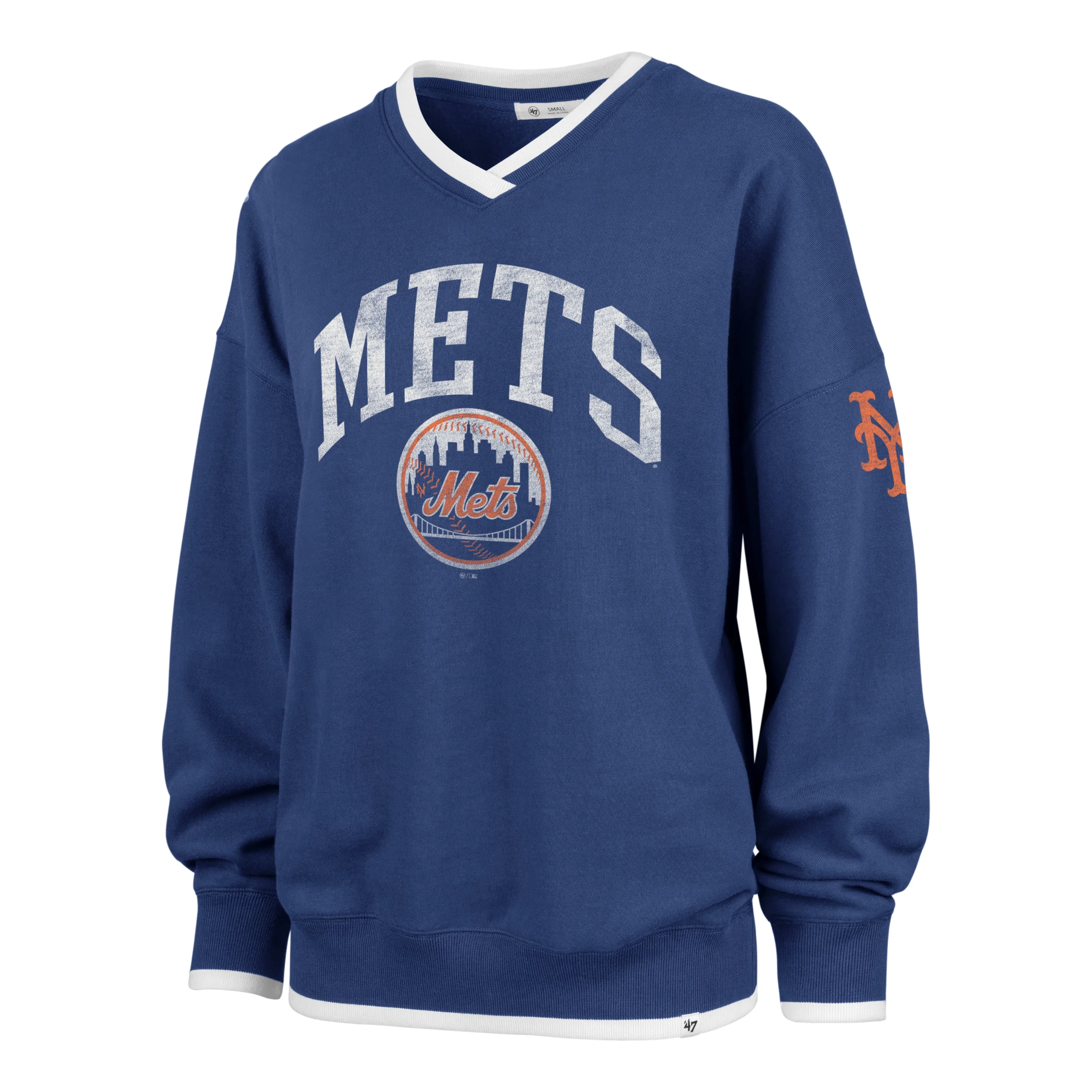 New York Mets Cooperstown Wax Pack Women's Pullover 1980s '47