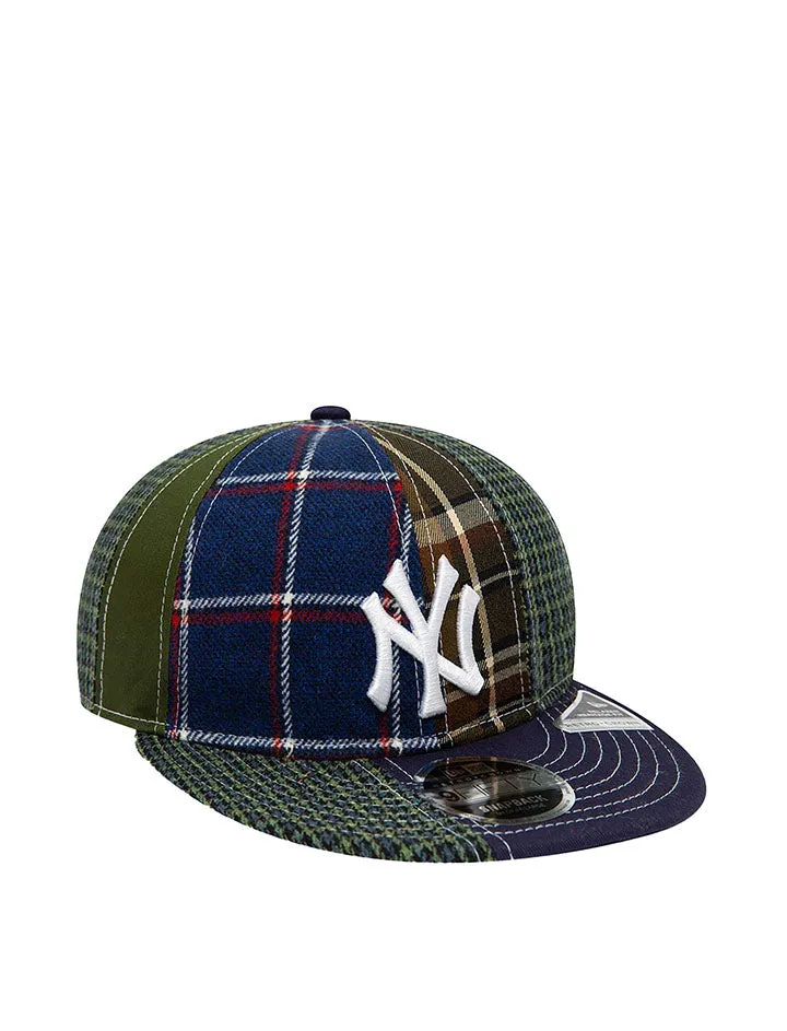 New York Yankees Green MLB Patch Panel Cap