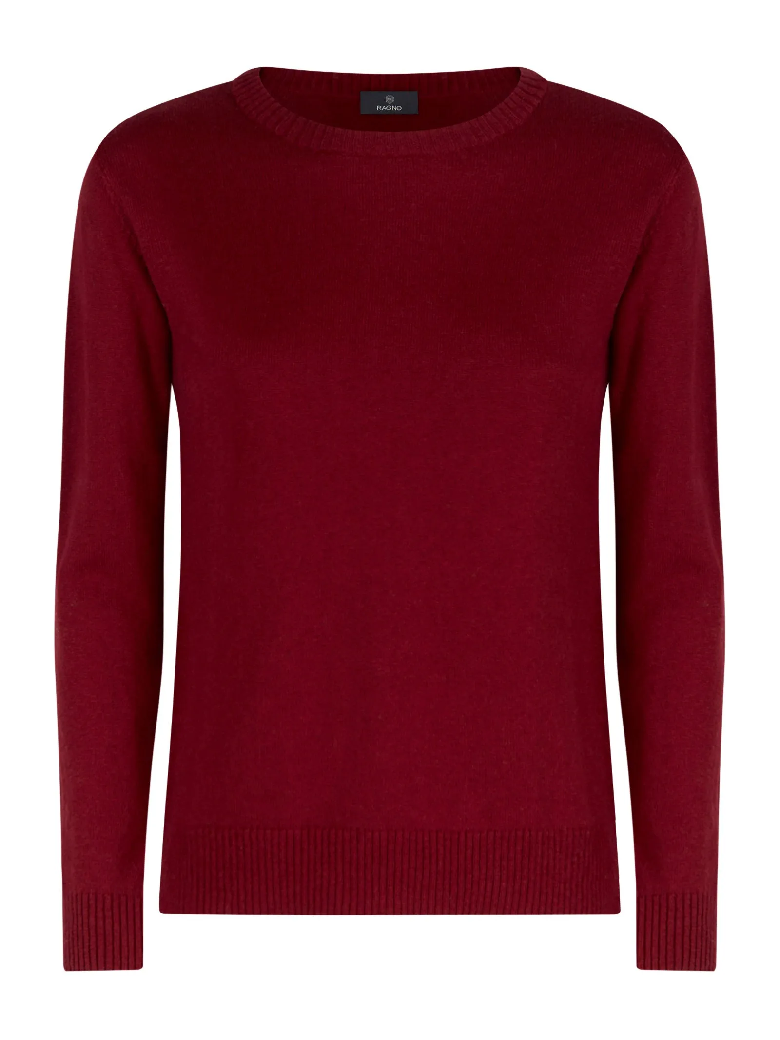 Nice Wool girocollo sweater - Tibetan Red