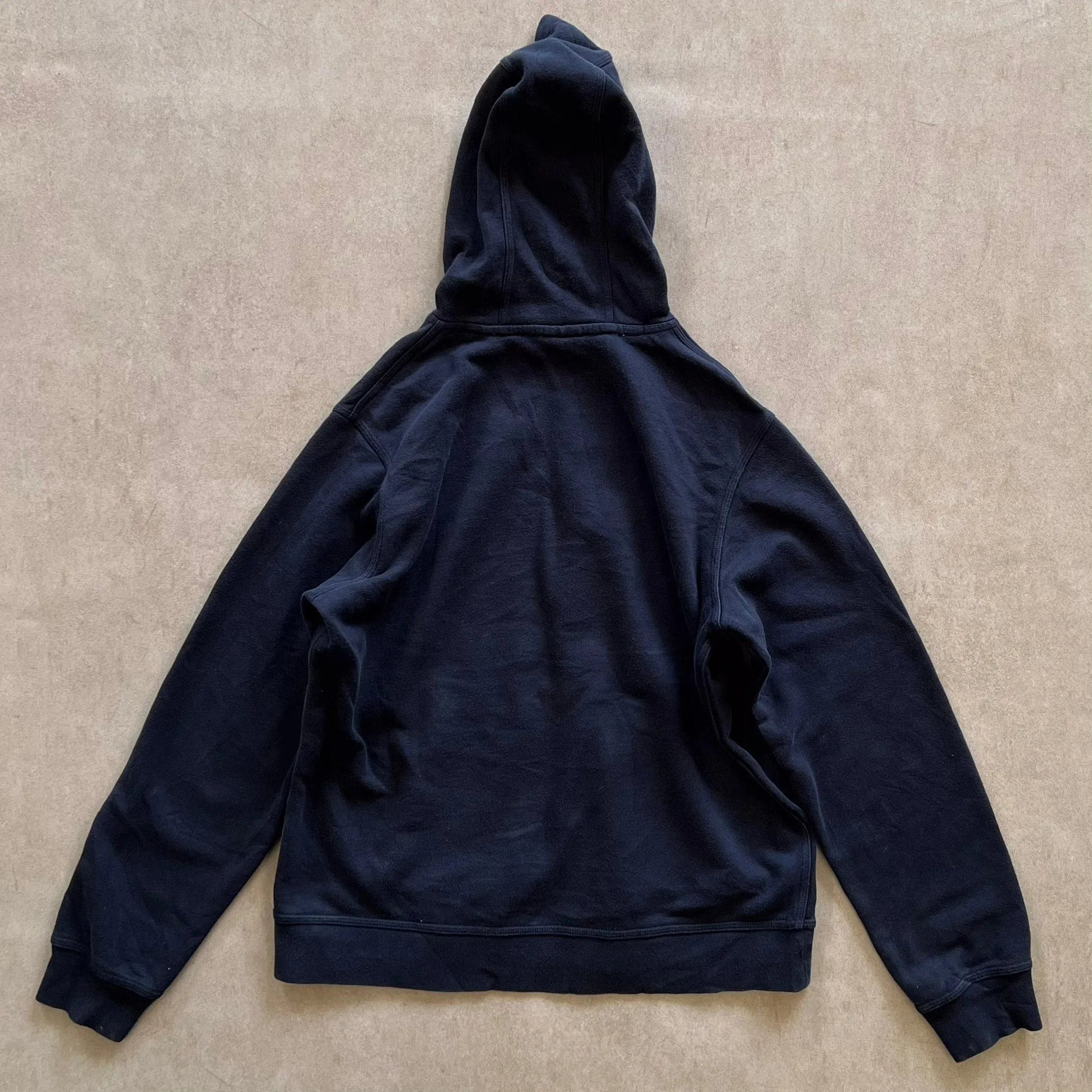 Nike Navy Mini Swoosh Hoodie - L