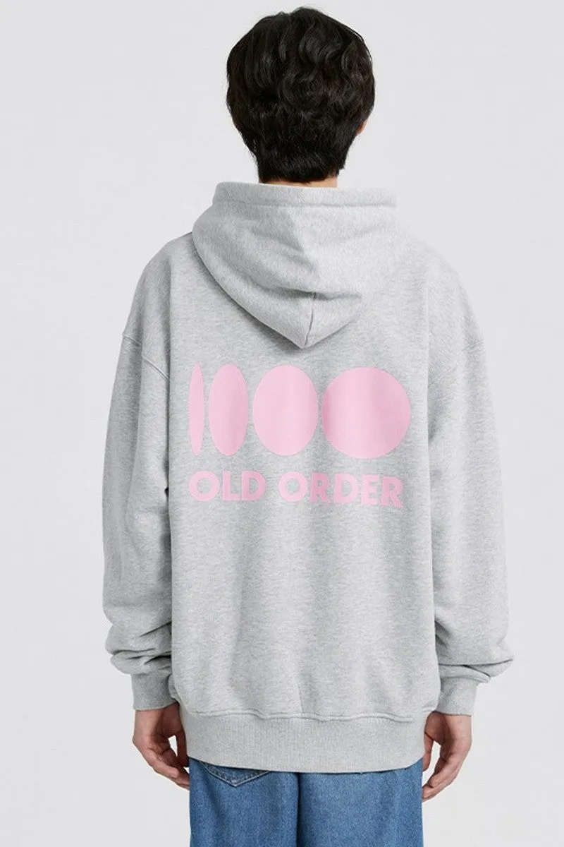 OO Embroidered Logo Zip Up Hoodie