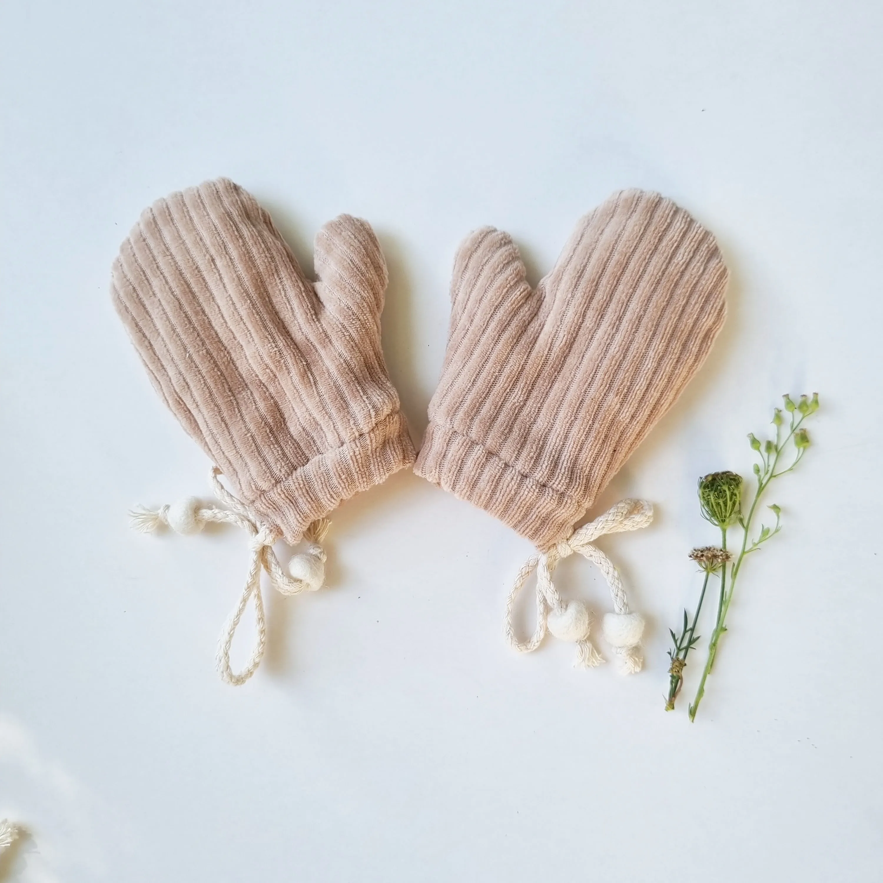 Organic Toddler Fleece Mittens