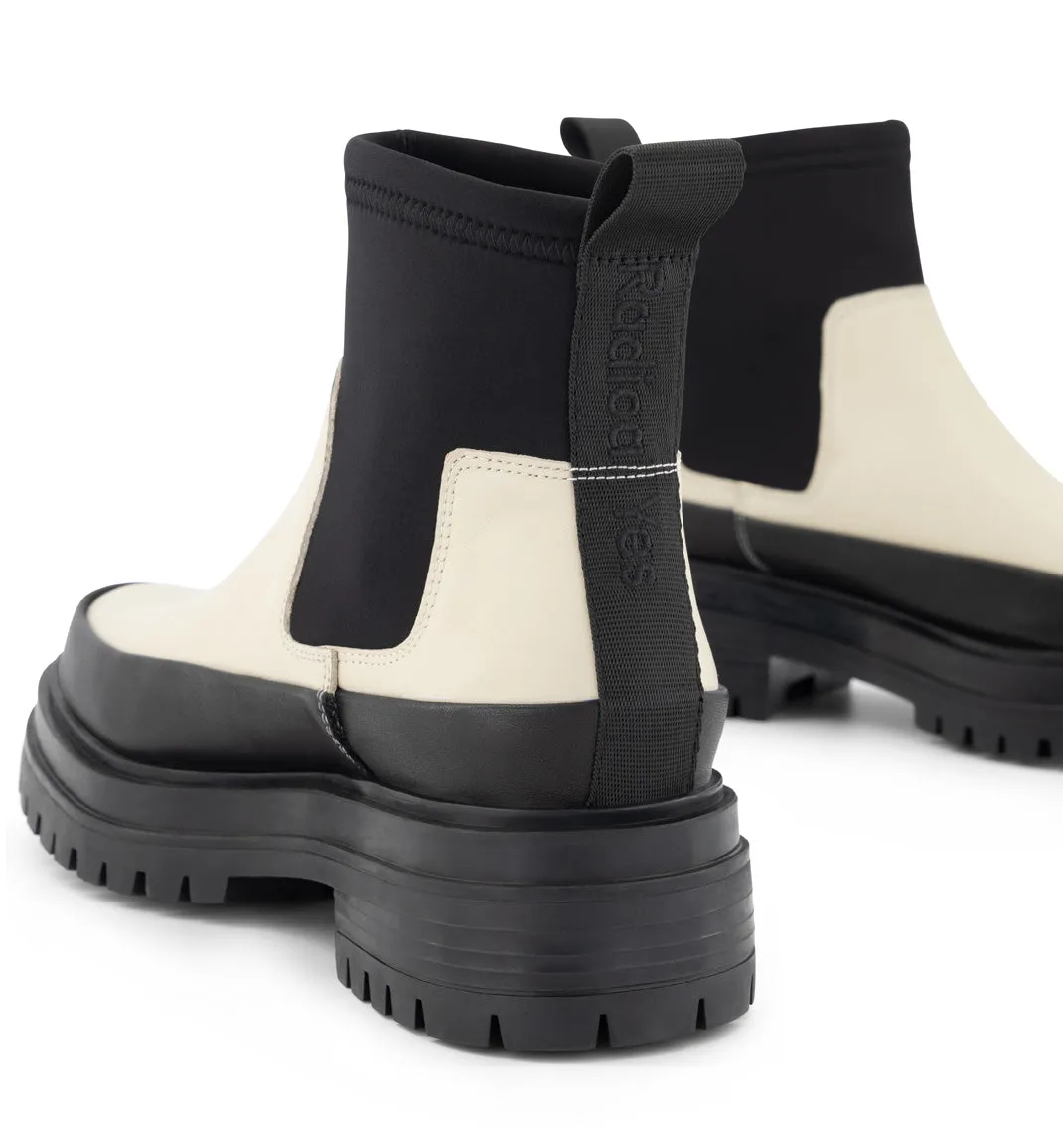 Orion Skies Leather Boot in Milk