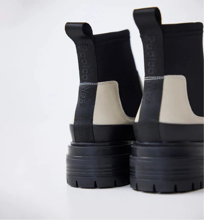 Orion Skies Leather Boot in Milk