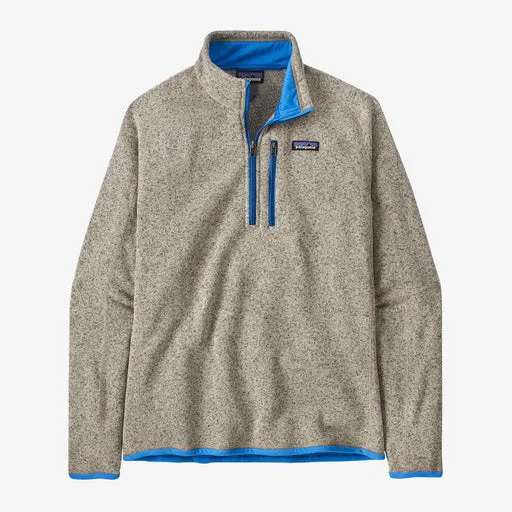 Patagonia Men's Better Sweater 1/4 Zip - Zipped Fleece Sweater from Patagonia