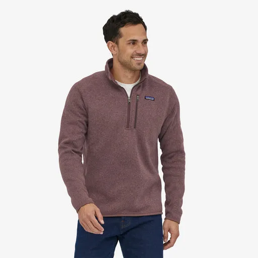 Patagonia Men's Better Sweater 1/4 Zip - Zipped Fleece Sweater from Patagonia