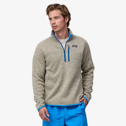 Patagonia Men's Better Sweater 1/4 Zip - Zipped Fleece Sweater from Patagonia