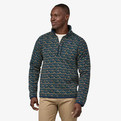 Patagonia Men's Better Sweater 1/4 Zip - Zipped Fleece Sweater from Patagonia