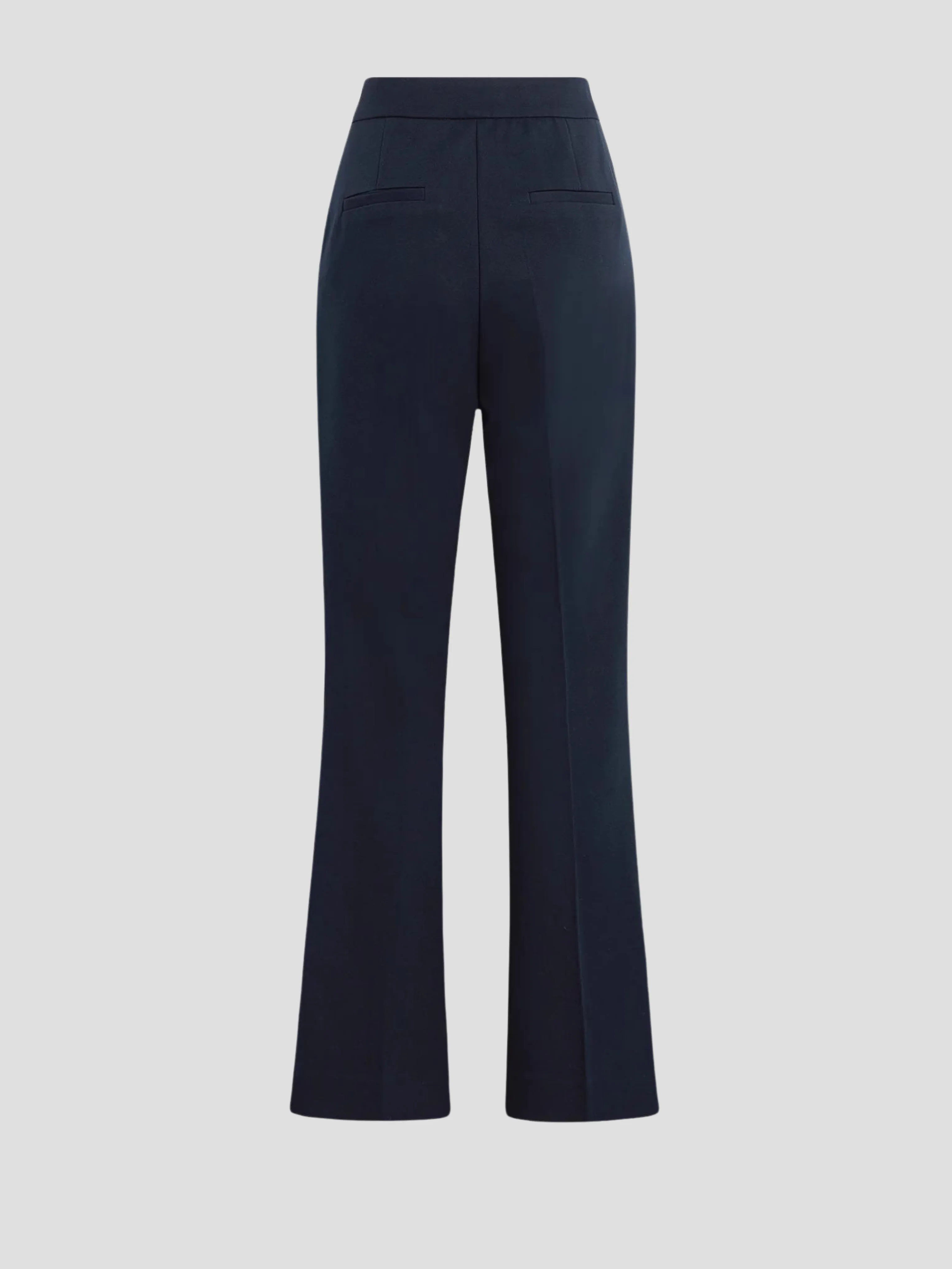 Phoebe Navy Crop Flare Pant