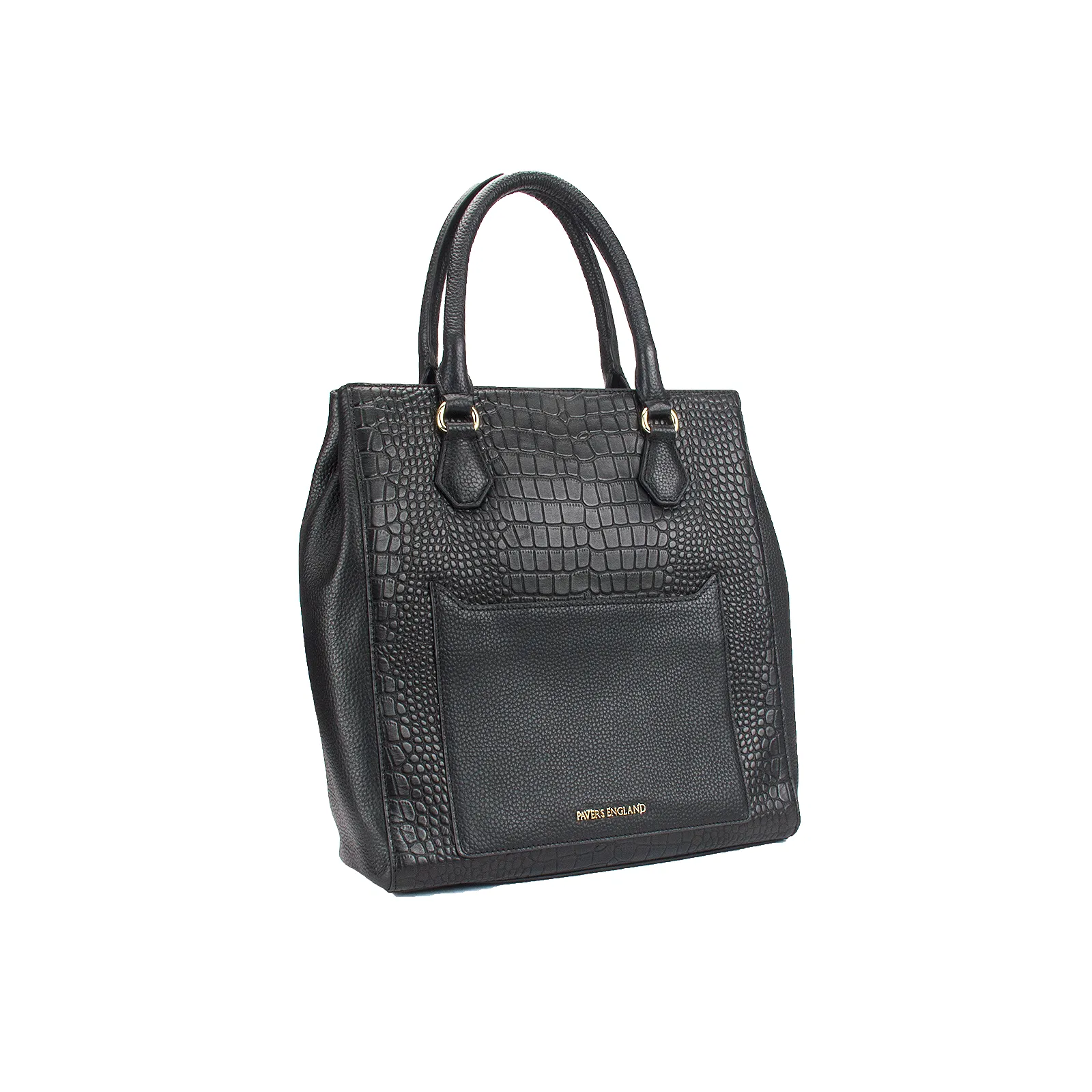 Pierre Leather Shopper Tote Bag