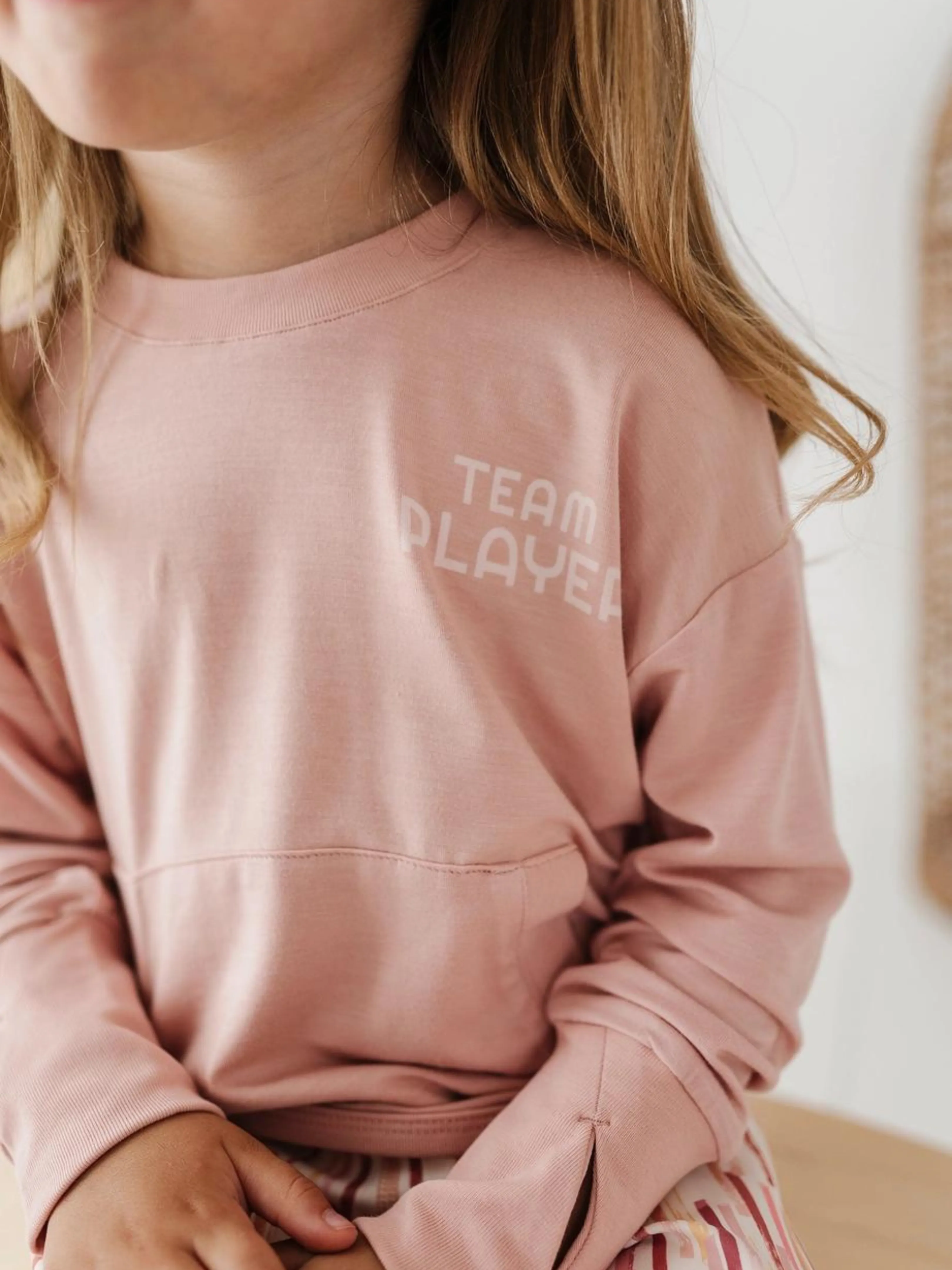 Pink Pullover - Girl