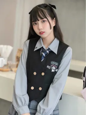 Pre-order Sanrio collaboration Japan uniform vest style jk