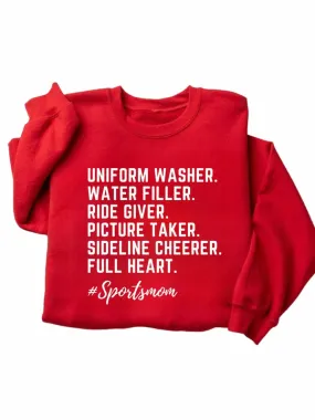 Premium Bella Canvas Sports Mom Sweatshirt