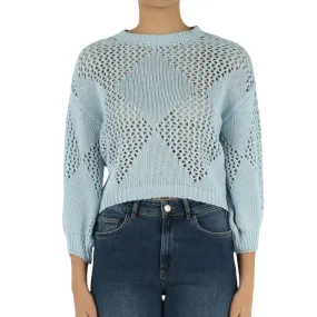 Pullover in Light Blue for Women - Best Price & Quality