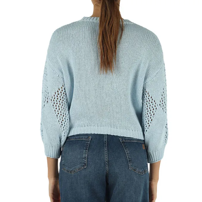 Pullover in Light Blue for Women - Best Price & Quality