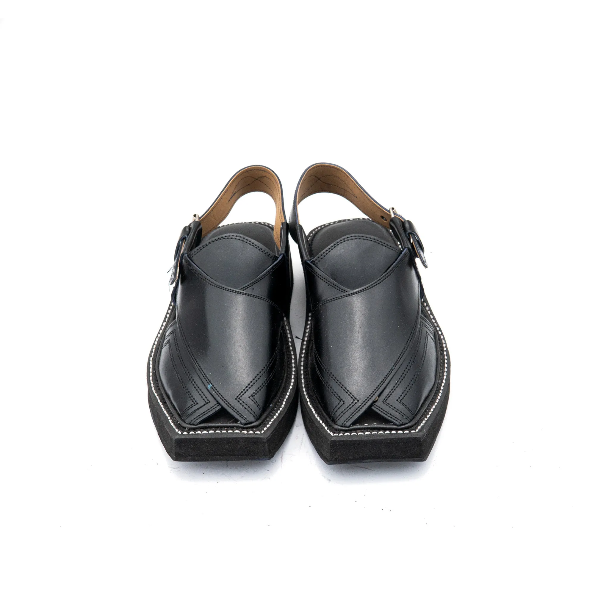 Pure Leather Peshawari Chappal - H35