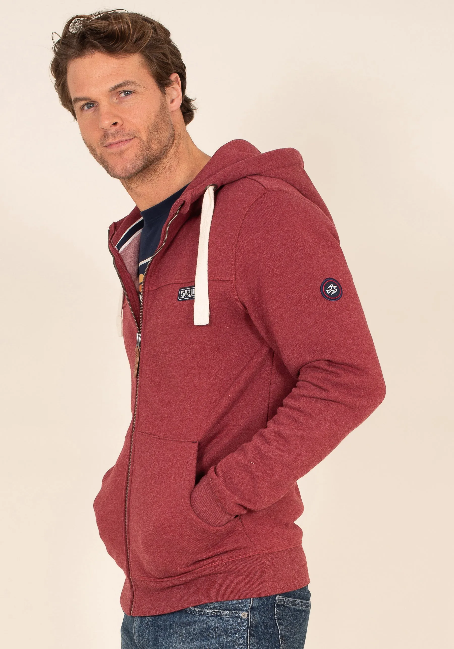 Quick-Style Hooded Zip-Up Jacket