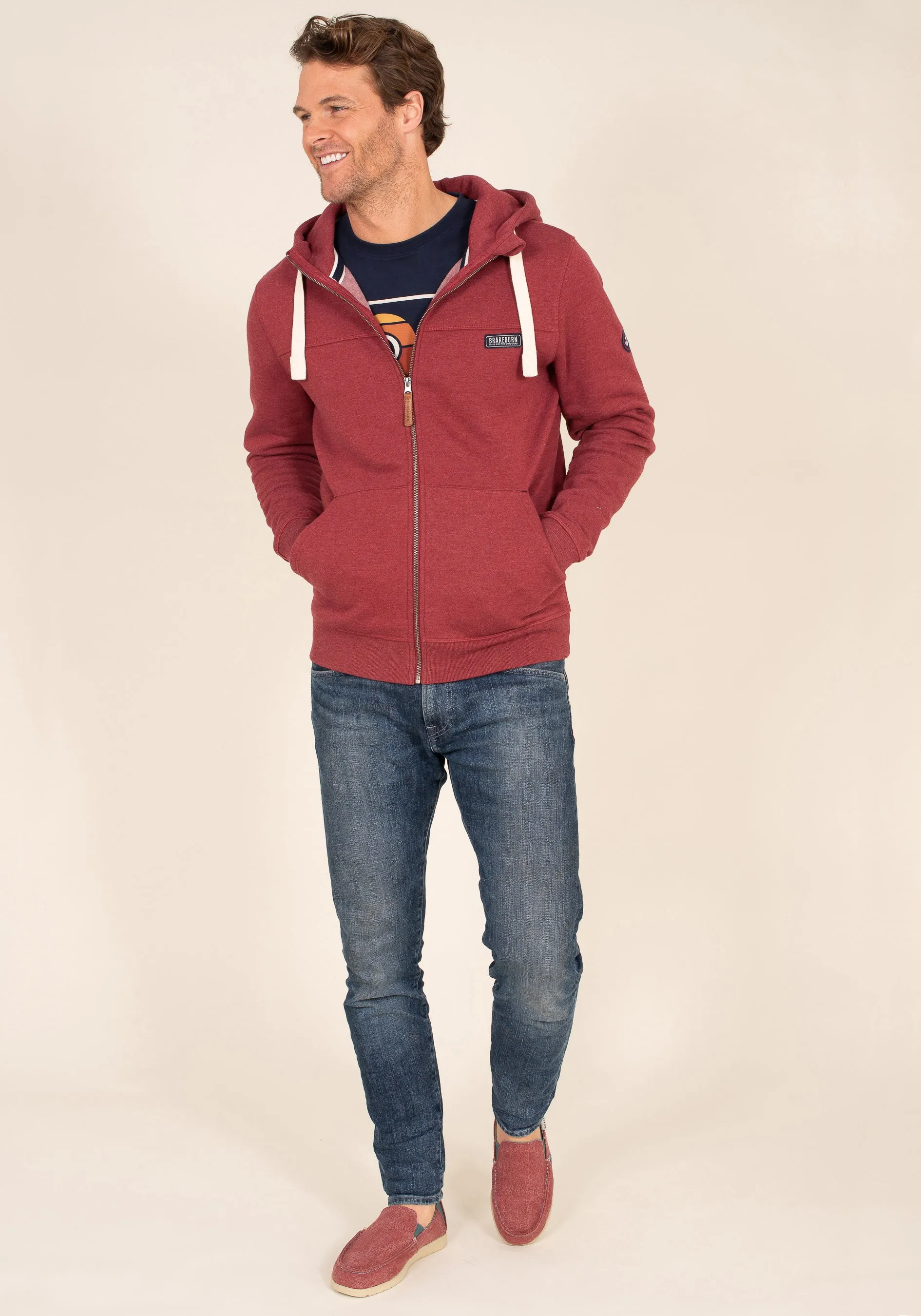 Quick-Style Hooded Zip-Up Jacket