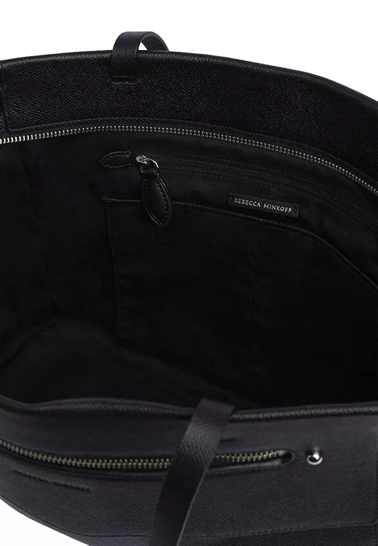 Rebecca Minkoff Rebecca Minkoff Gabby Leather Tote Bag in Black CU22MGAT38