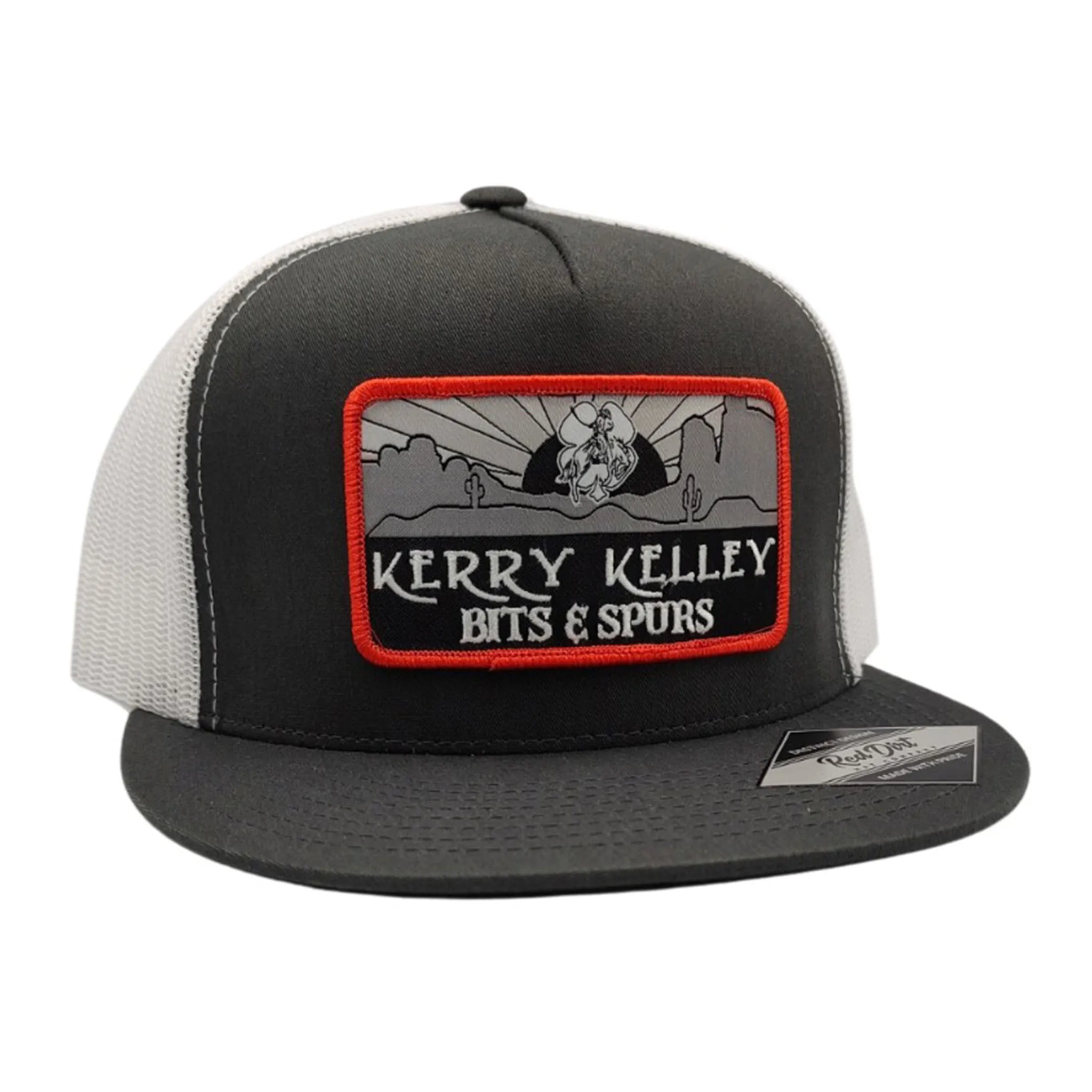 Red Dirt Kerry Kelley Charcoal and White Cap for sale