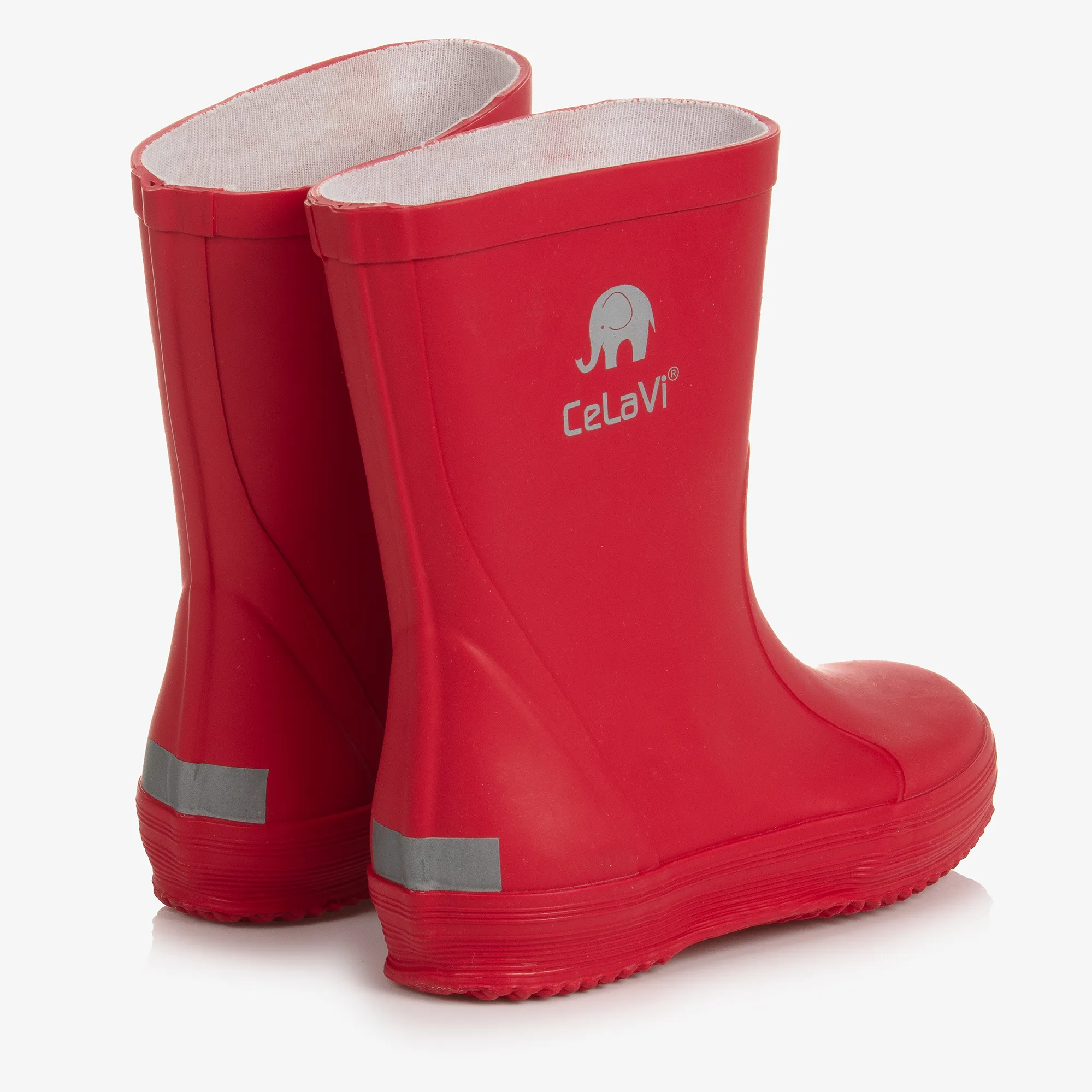 Red Rubber Rain Boots