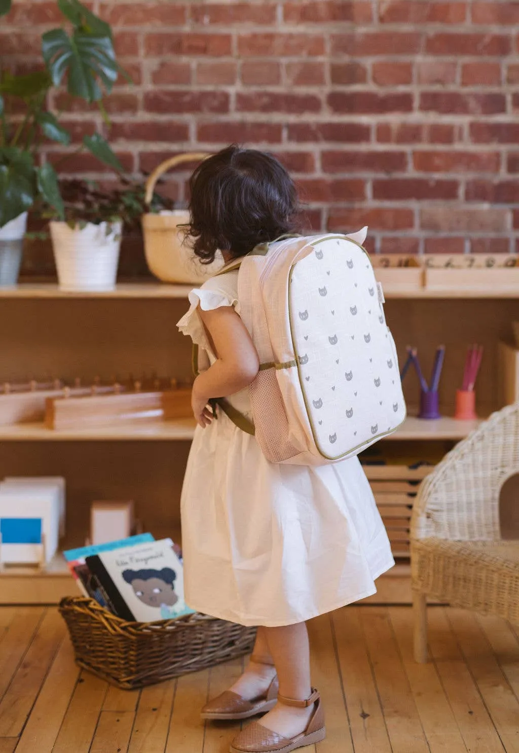 Result: Cute Toddler Backpack with Cat Ears