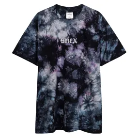 Result: Snex Tie Dye T-Shirt with Oversized Embroidery