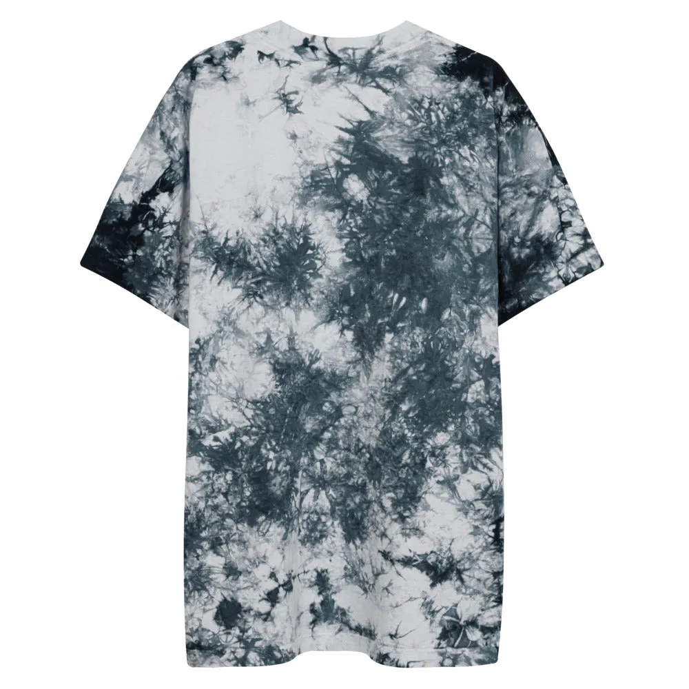 Result: Snex Tie Dye T-Shirt with Oversized Embroidery