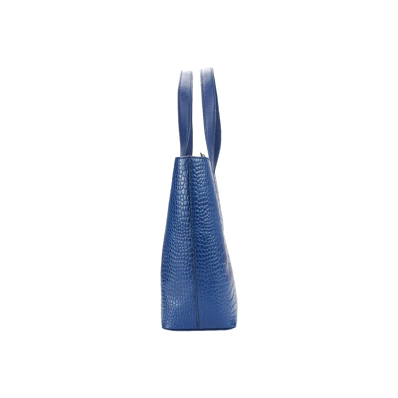 Riko Croc pattern Embossed leather Tote Bag