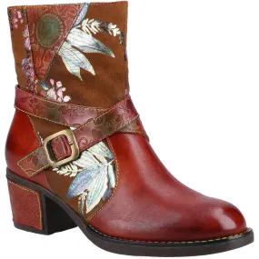 Riva Aisha Women's Floral Leather Boot