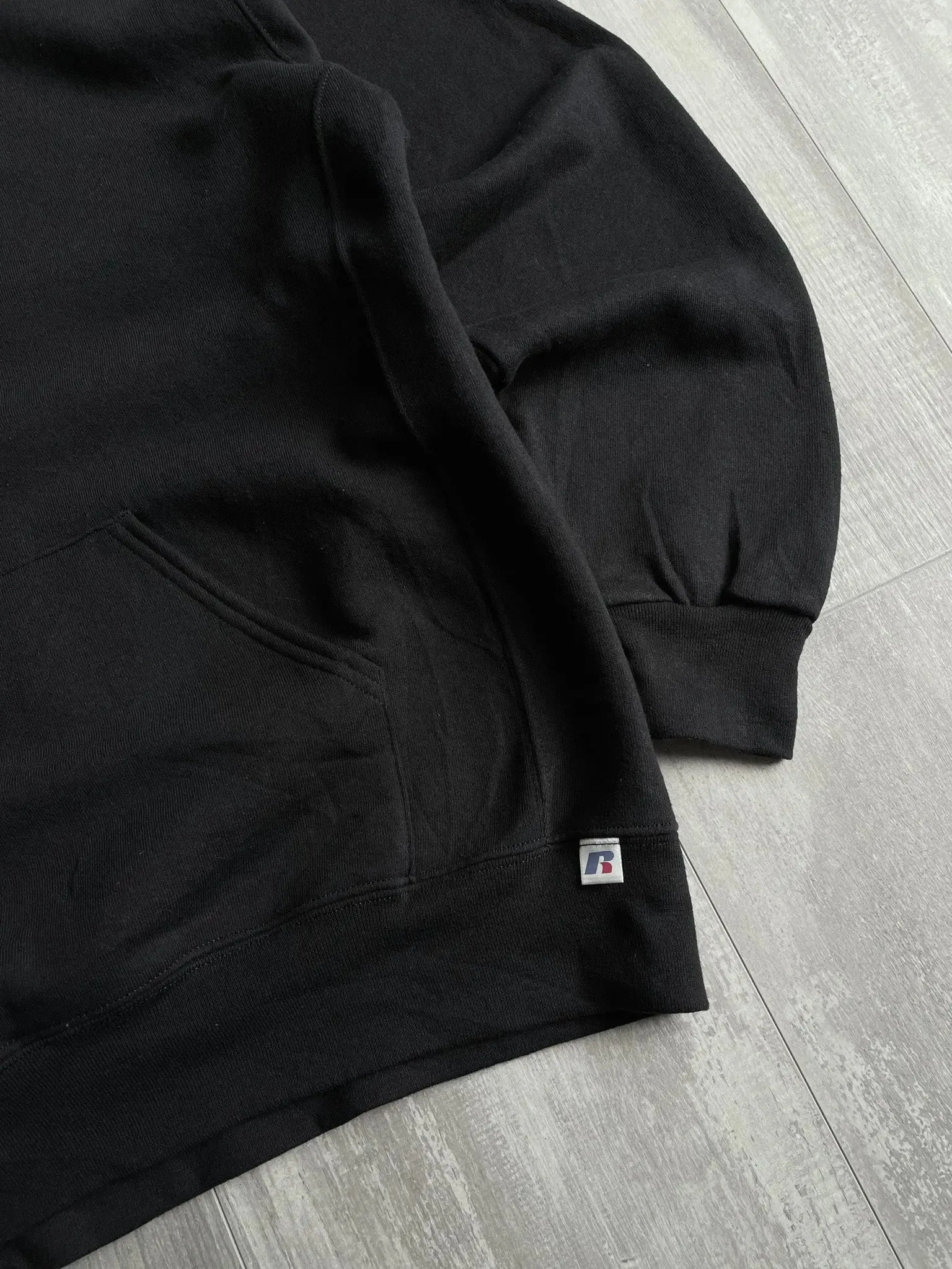 Russell Atheltic Black Hoodie - XL