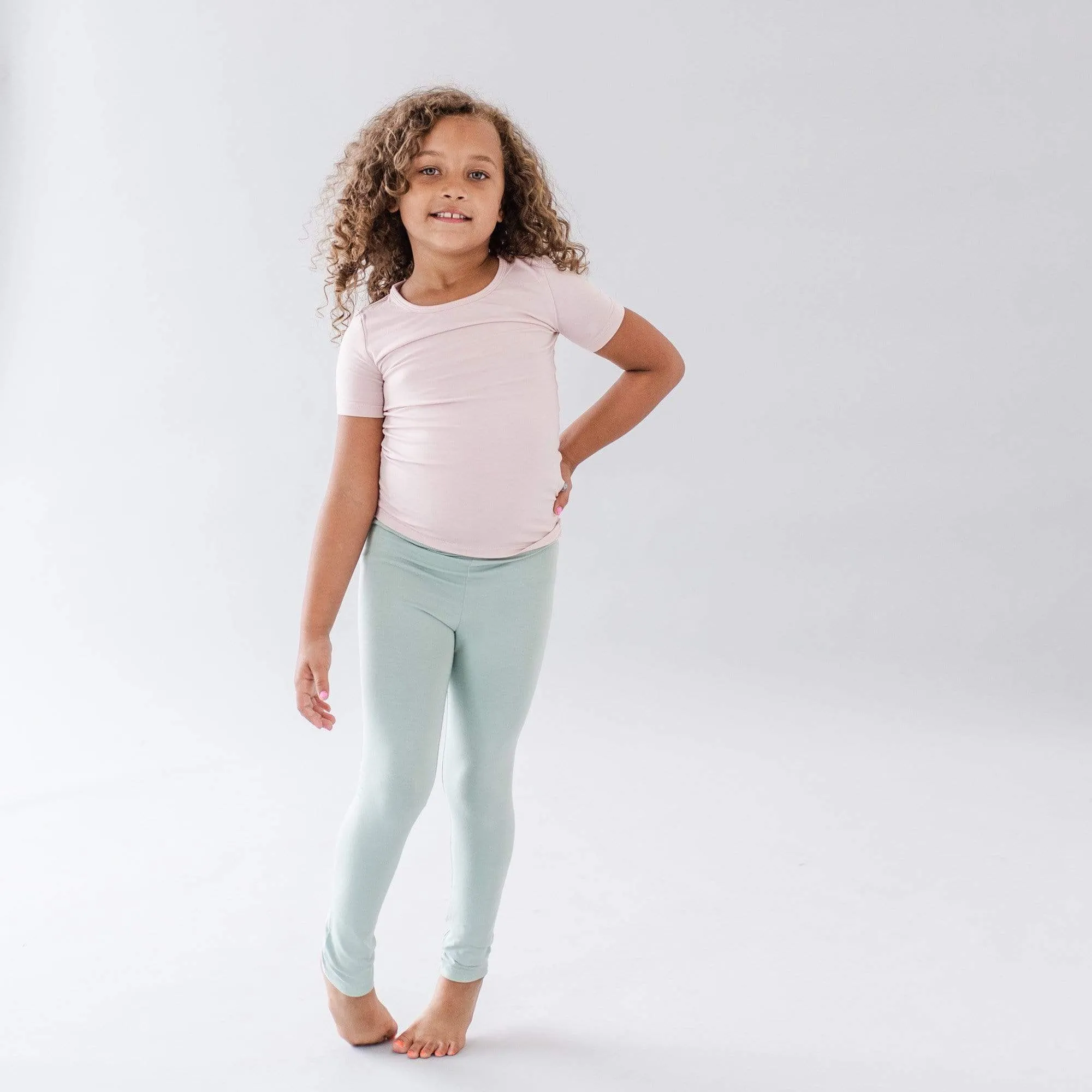 Sage Toddler Leggings