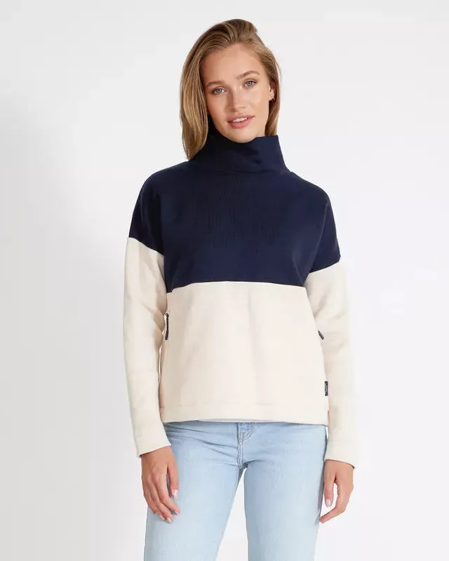 SALE! Holebrook Elin - Knitted Cotton Windproof Sweater - Warm Jumper