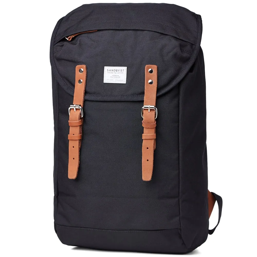 Sandqvist Hans Black Hiking Backpack