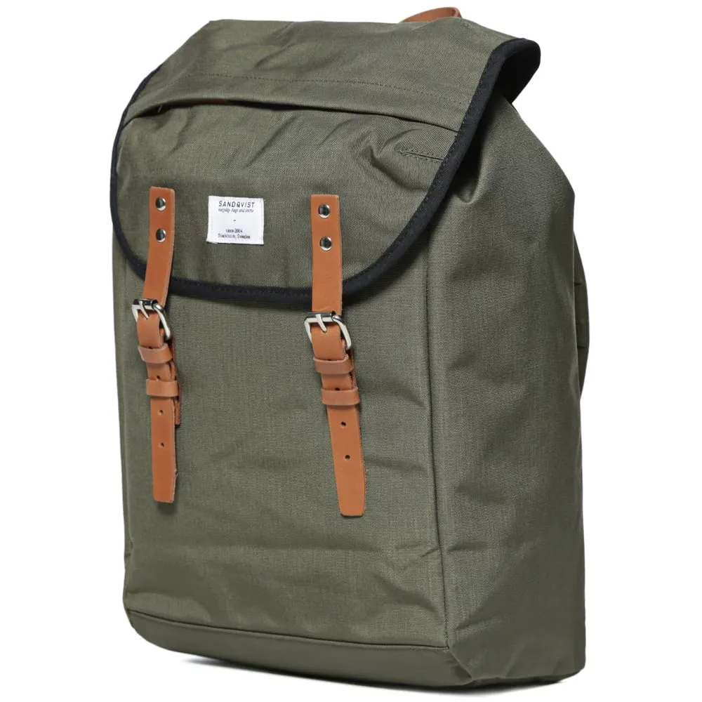 Sandqvist Hans Green Hiking Backpack