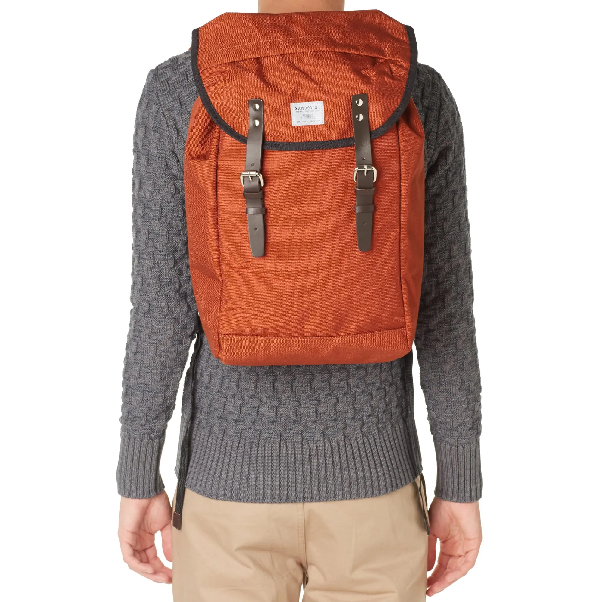 Sandqvist Hiking Backpack Red