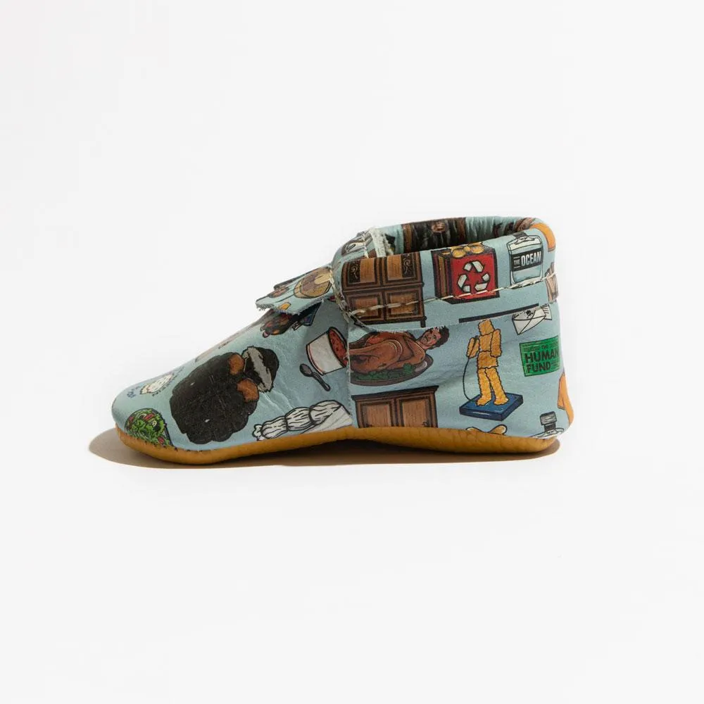 Seinfeld City Baby Shoe - Result: Urban-inspired Baby Shoes inspired by Seinfeld phenomenon