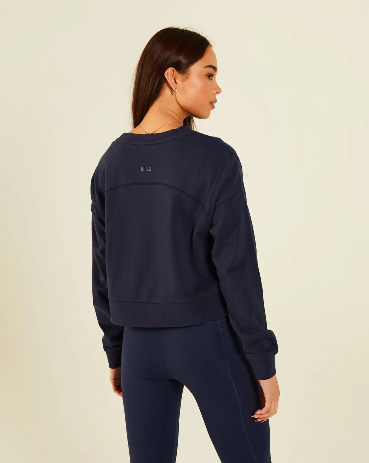 Sephora navy blue sweatshirt