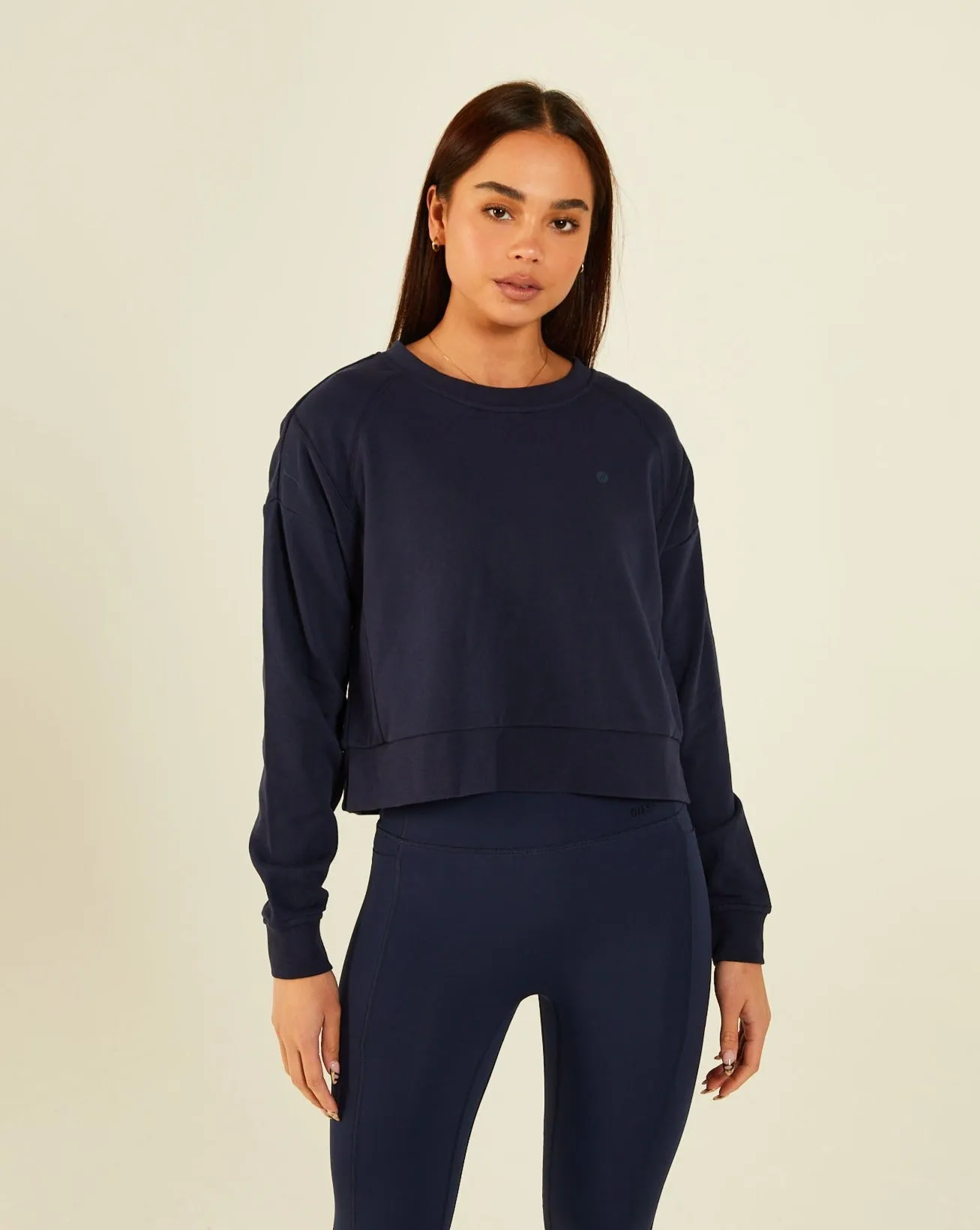 Sephora navy blue sweatshirt