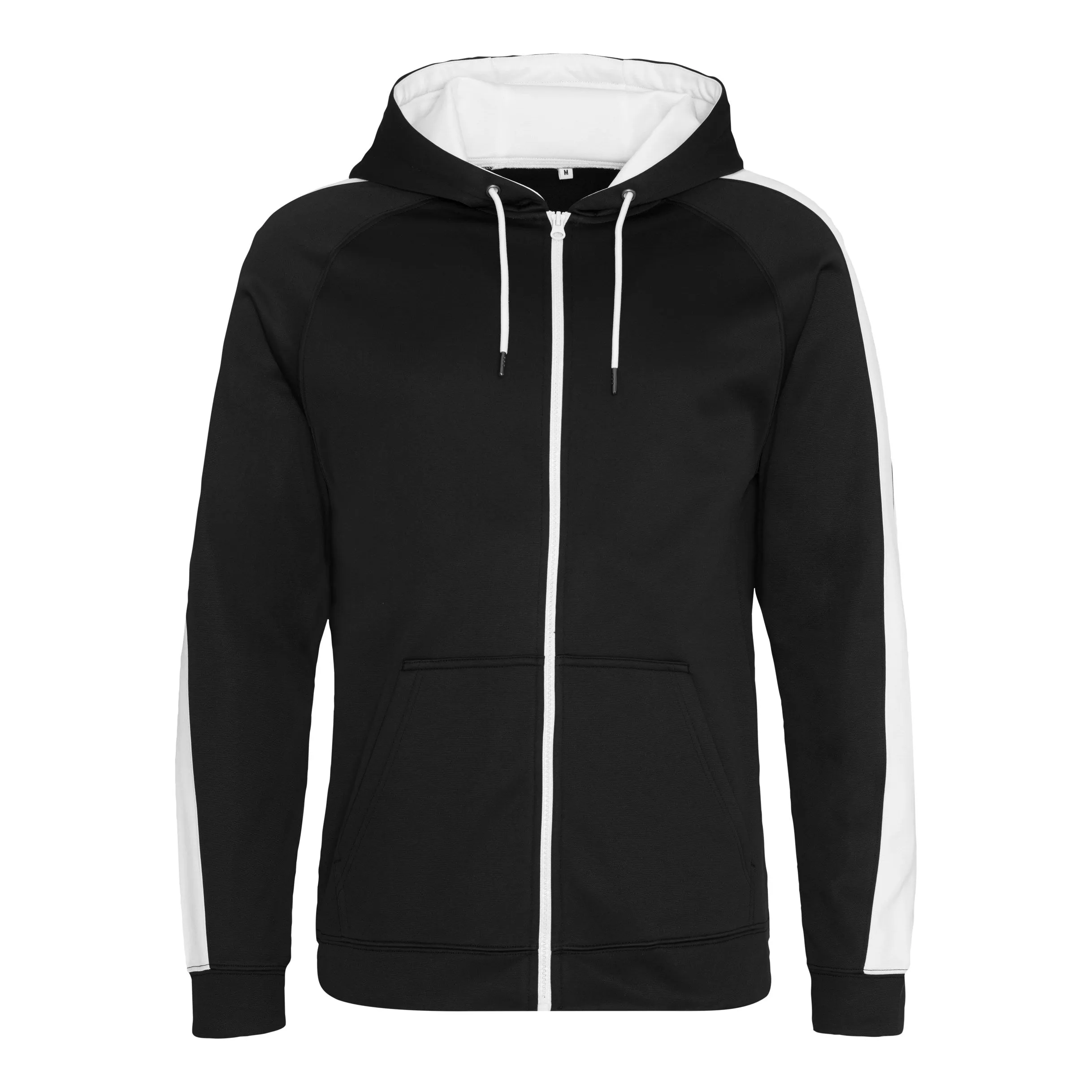 Sports Polyester Zip Up Hoodie (zoodie) ~ JH066